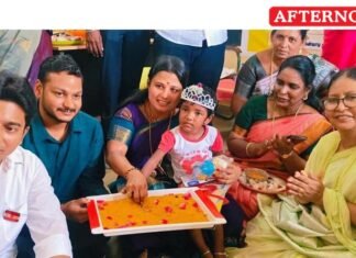 Vidyarambam held at anganwadis in southern districts